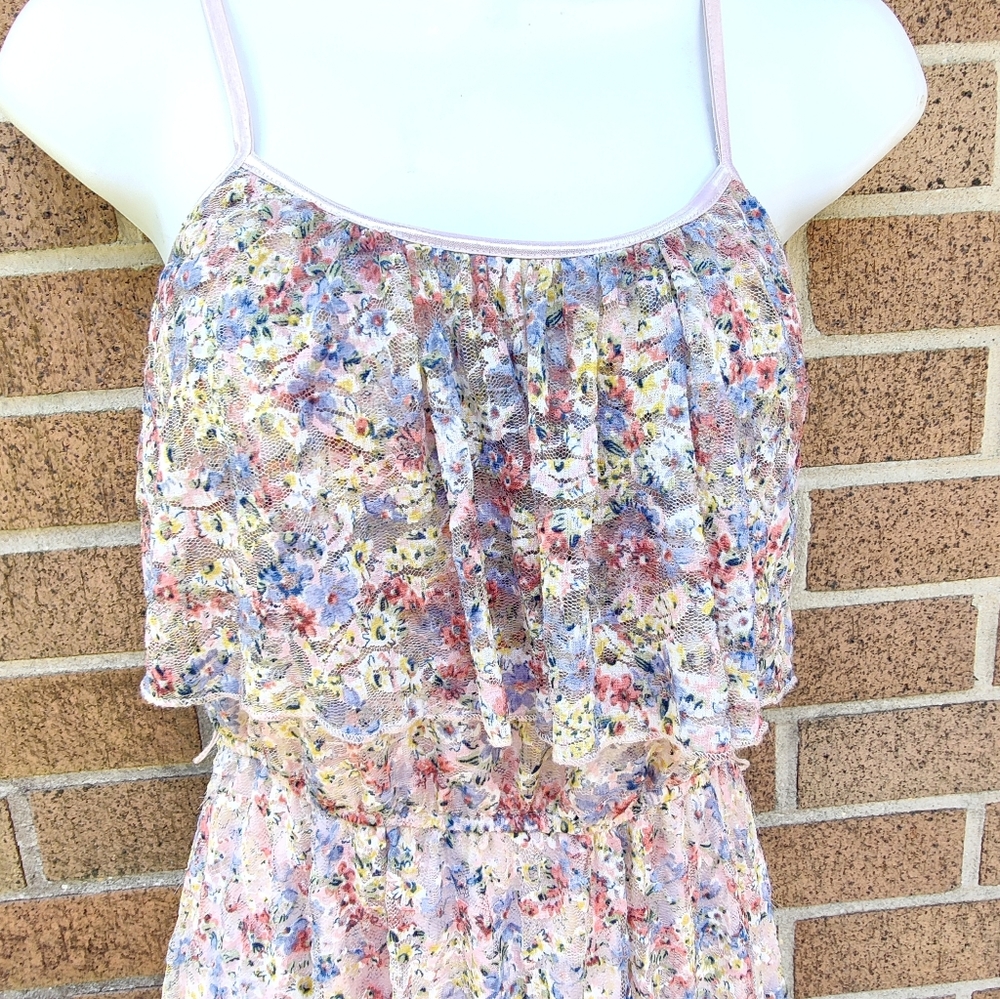 Love Reign Floral Lace High-low dreas - Picture 2 of 6